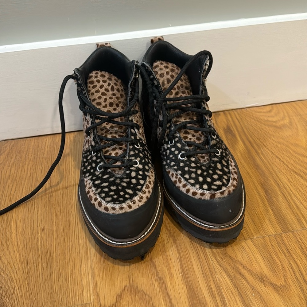 Ulla Johnson X Diemme printed boot (worn once- great condition )
